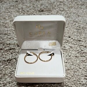 14kt Gold Hoop Earrings